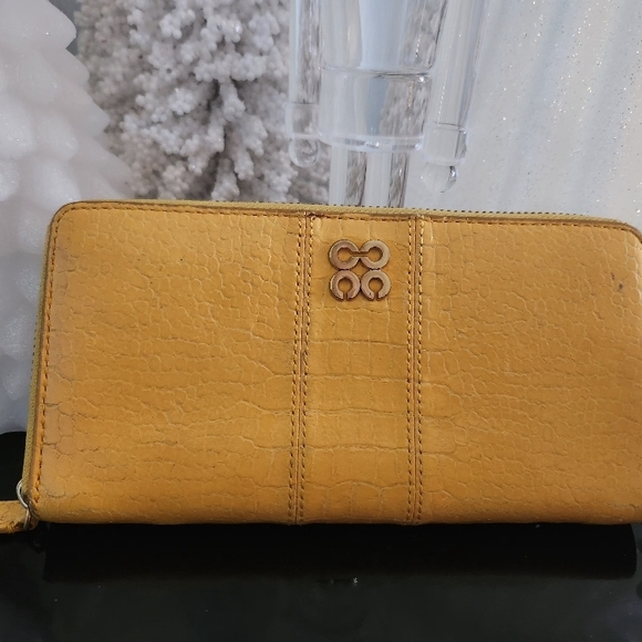 Coach Handbags - Yellow Designer Women's Wallet